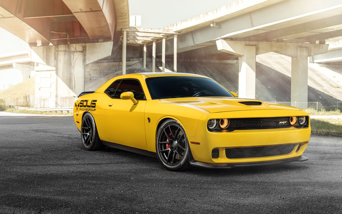 Dodge Challenger Hellcat 4k