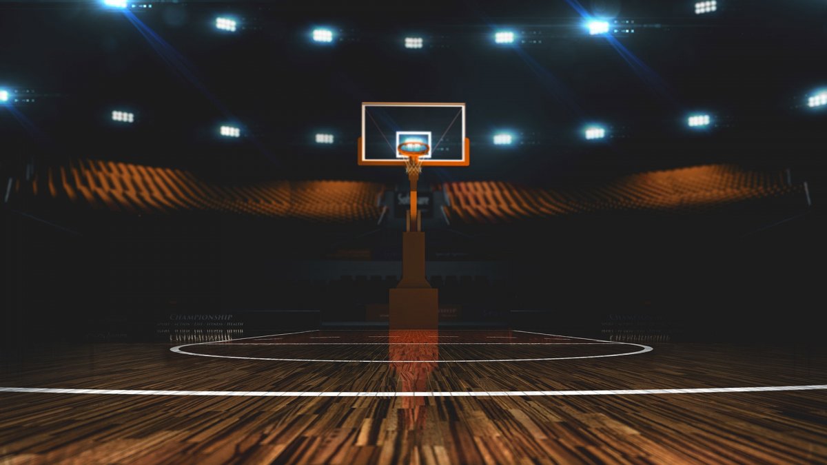 Баскетбольная площадка NBA