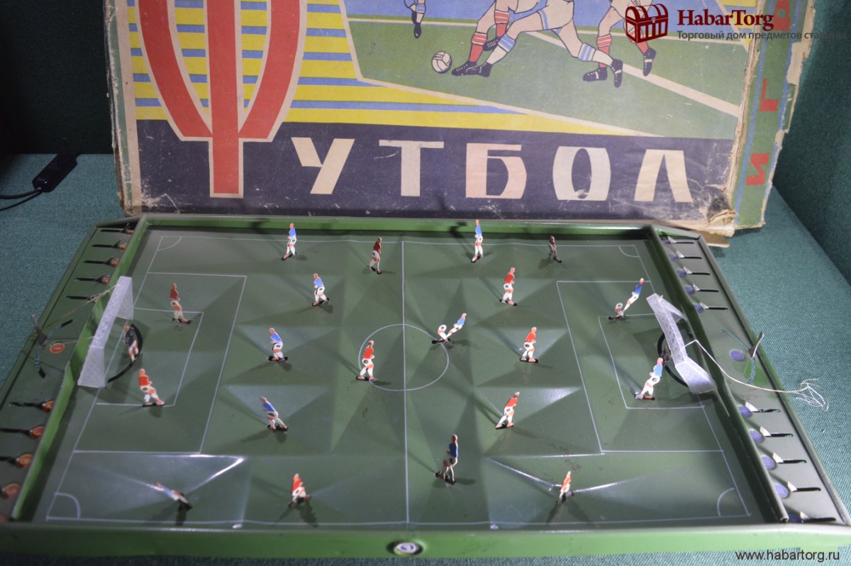 Игра карманная футбол из СССР