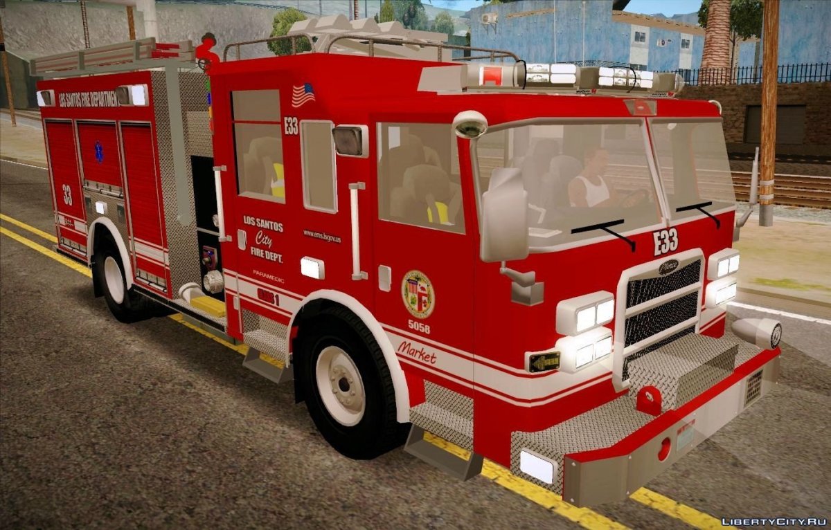 GTA San Andreas Fire Truck