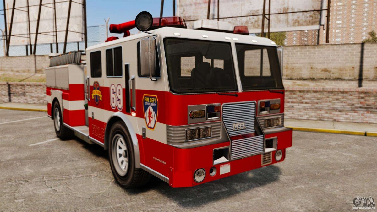 Firetruck GTA 4
