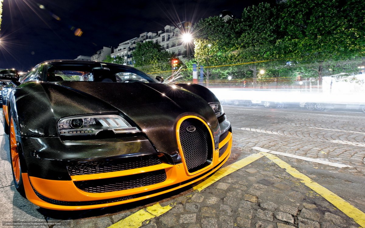 Гиперкар Bugatti Veyron