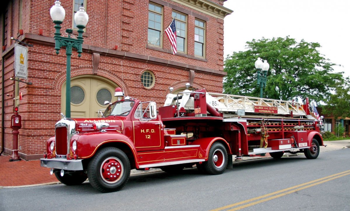 Mack 1911г. Fire engine