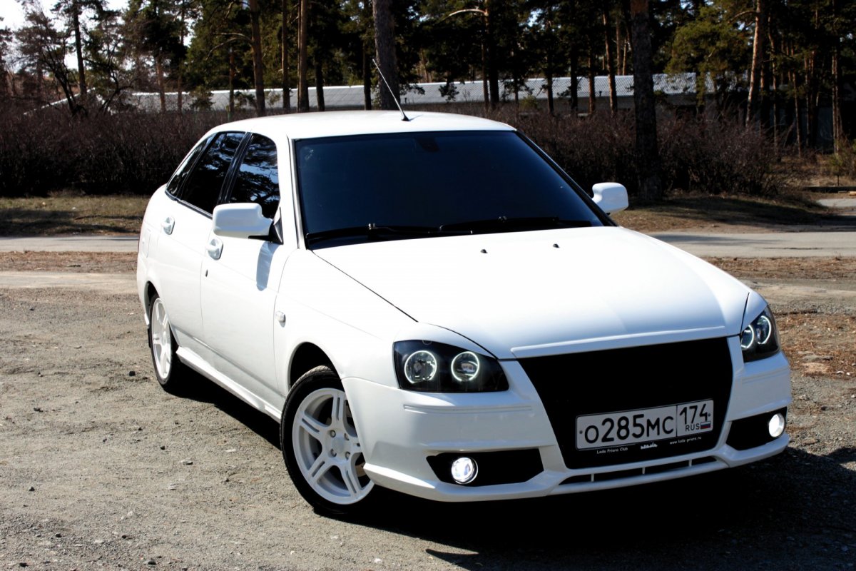 Приора хэтчбек заваренный багажник