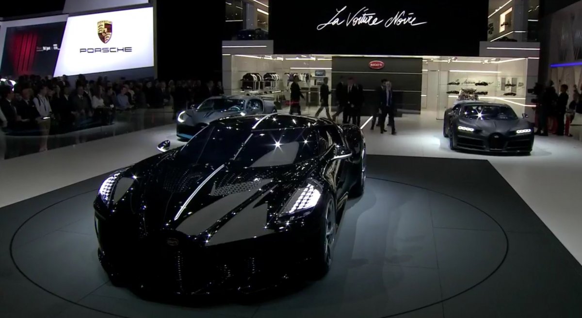 La voiture noire от Bugatti