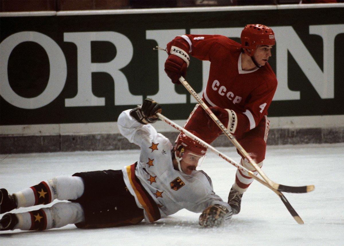 Хоккей плакаты СССР