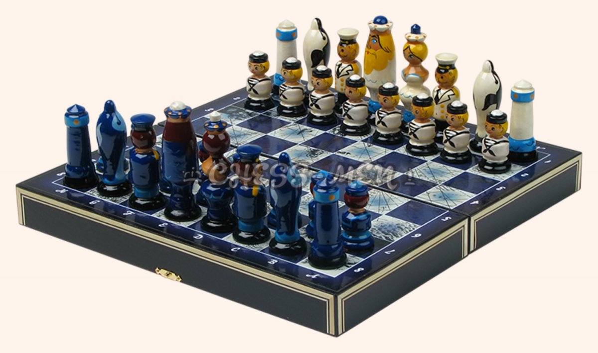 Шахматы со стопками Эврика