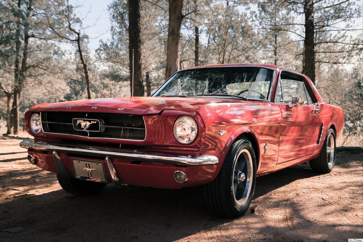 Форд Мустанг 1967 красный