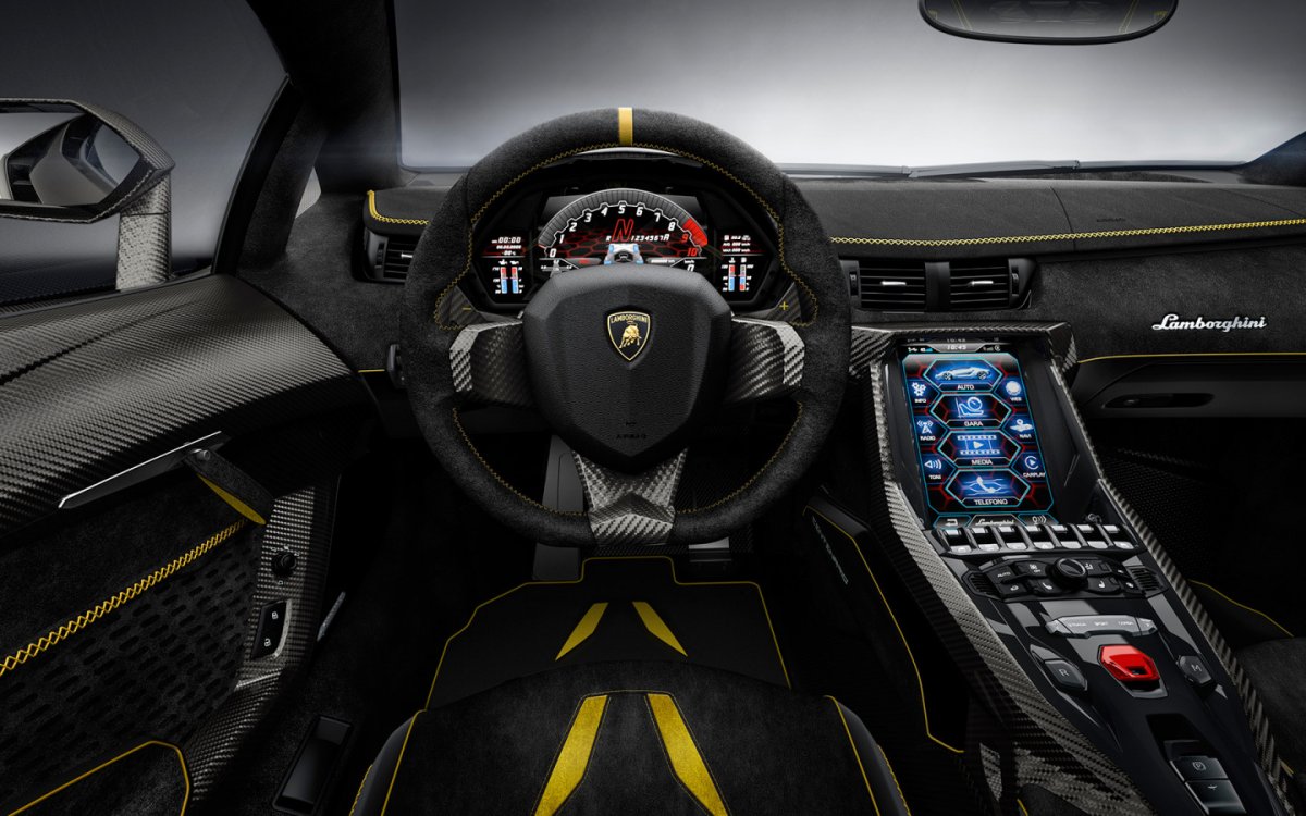 Lamborghini Centenario салон 2020