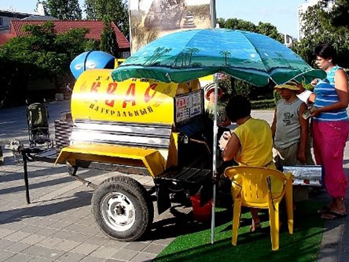 Мотороллер Вятка квас