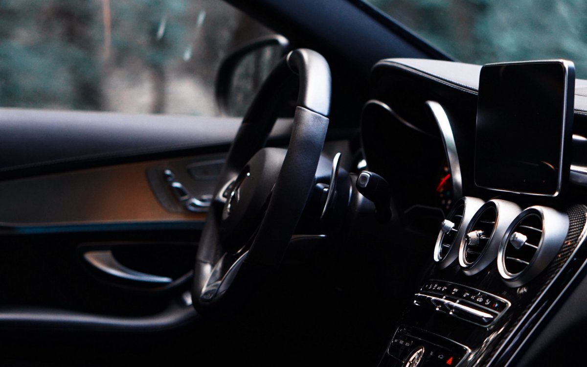 Mercedes CLS Interior руль Black