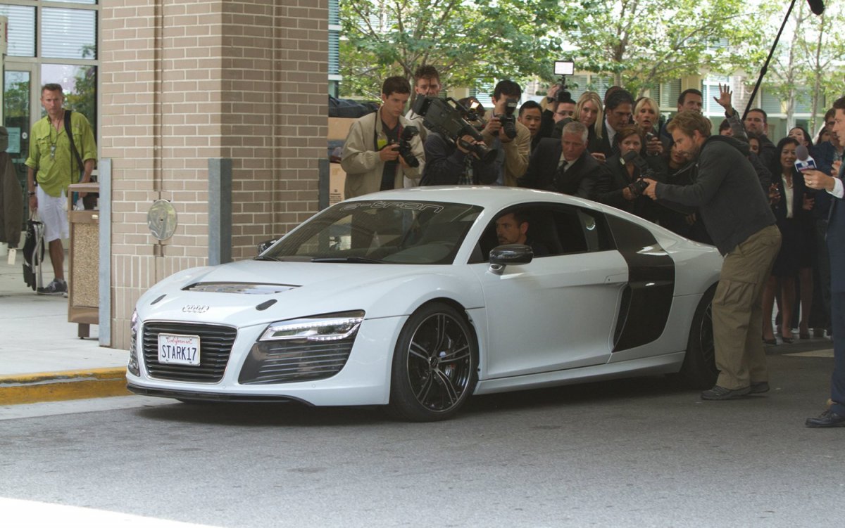 Audi r8 e tron Tony Stark