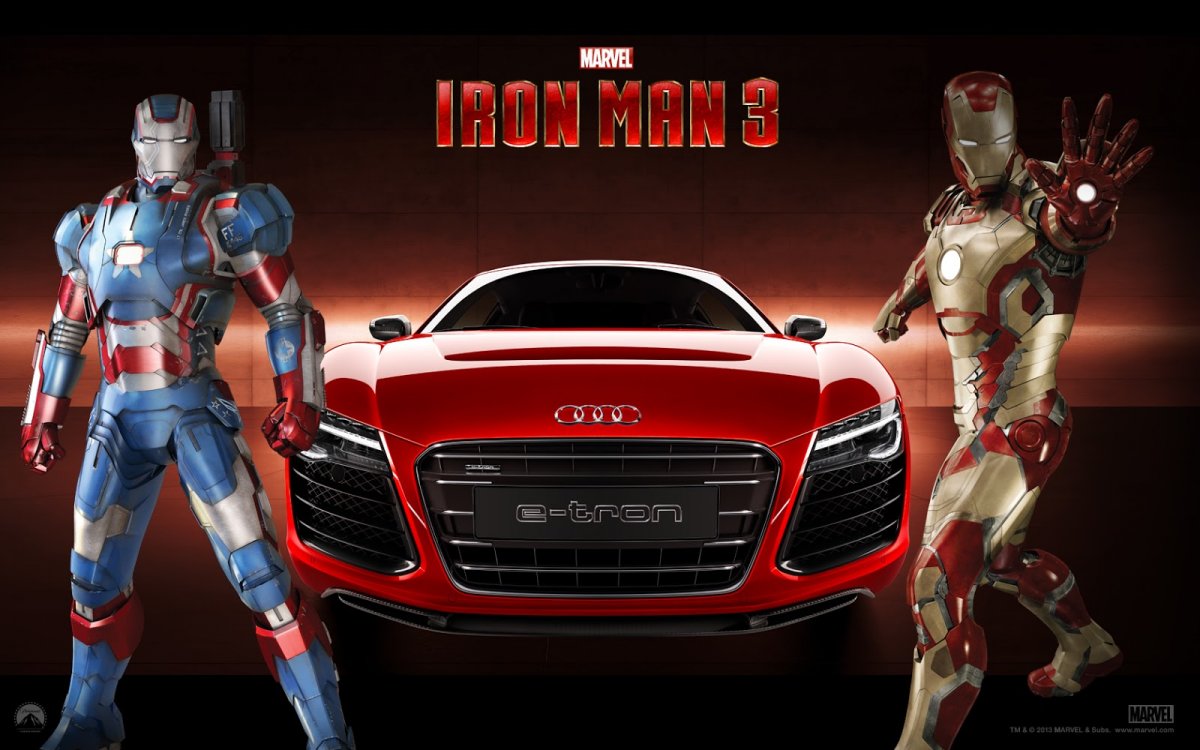 Audi r8 Iron man