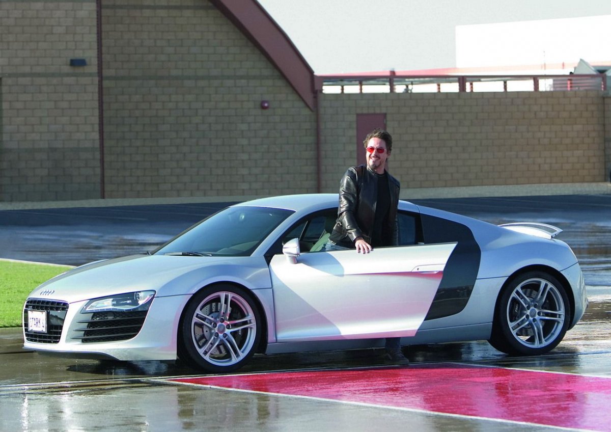 Audi r8 Тони Старк