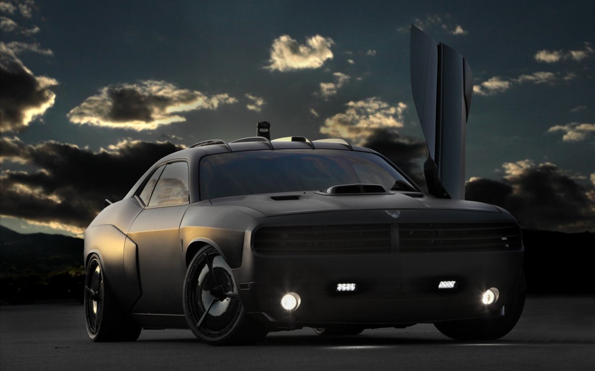 Dodge Challenger srt8 Black