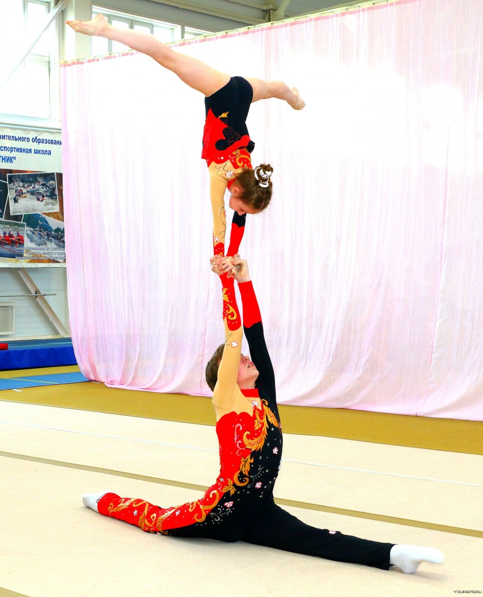 Санжапова Яна спортивная акробатика