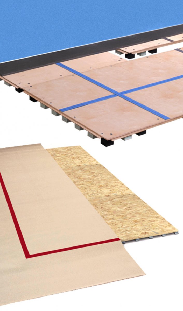 Помост для штанги 1500х1500х100 h YOUSTEEL