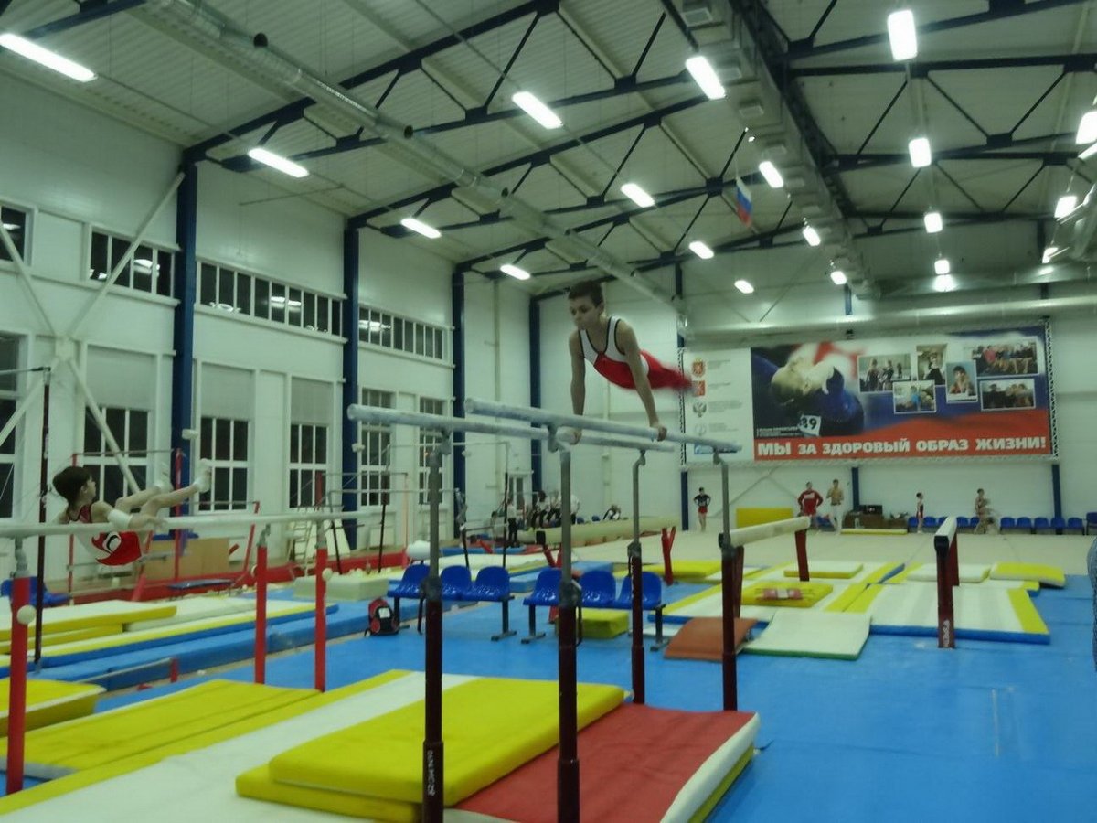 Мостик гимнастический подкидной (2 пружины)