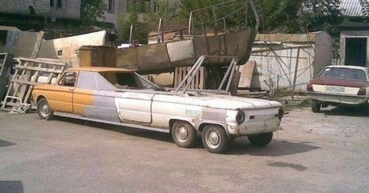 Необычные тюнингованные машины