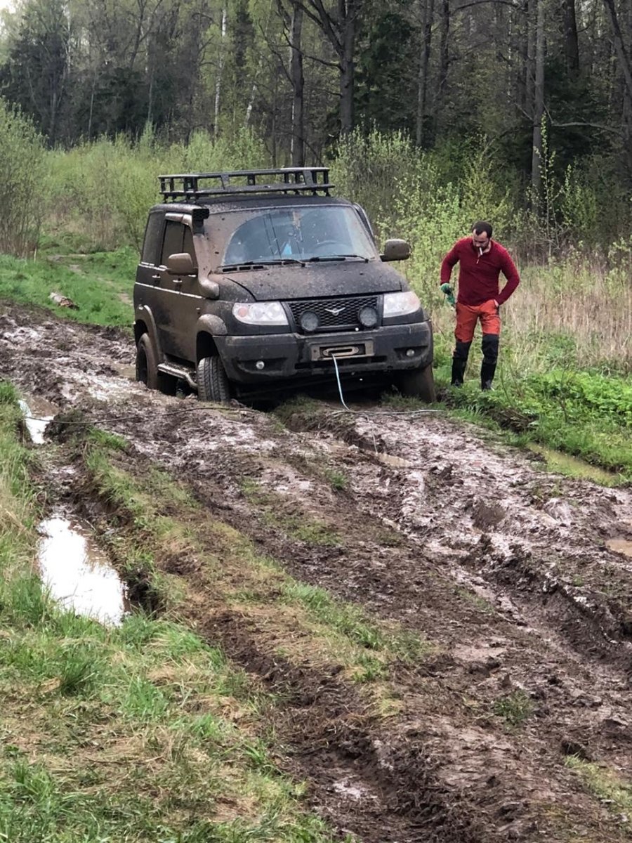 Jeep Wrangler Rubicon в грязи