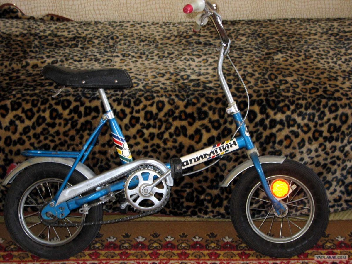 Велосипед салют 3х колесный СССР