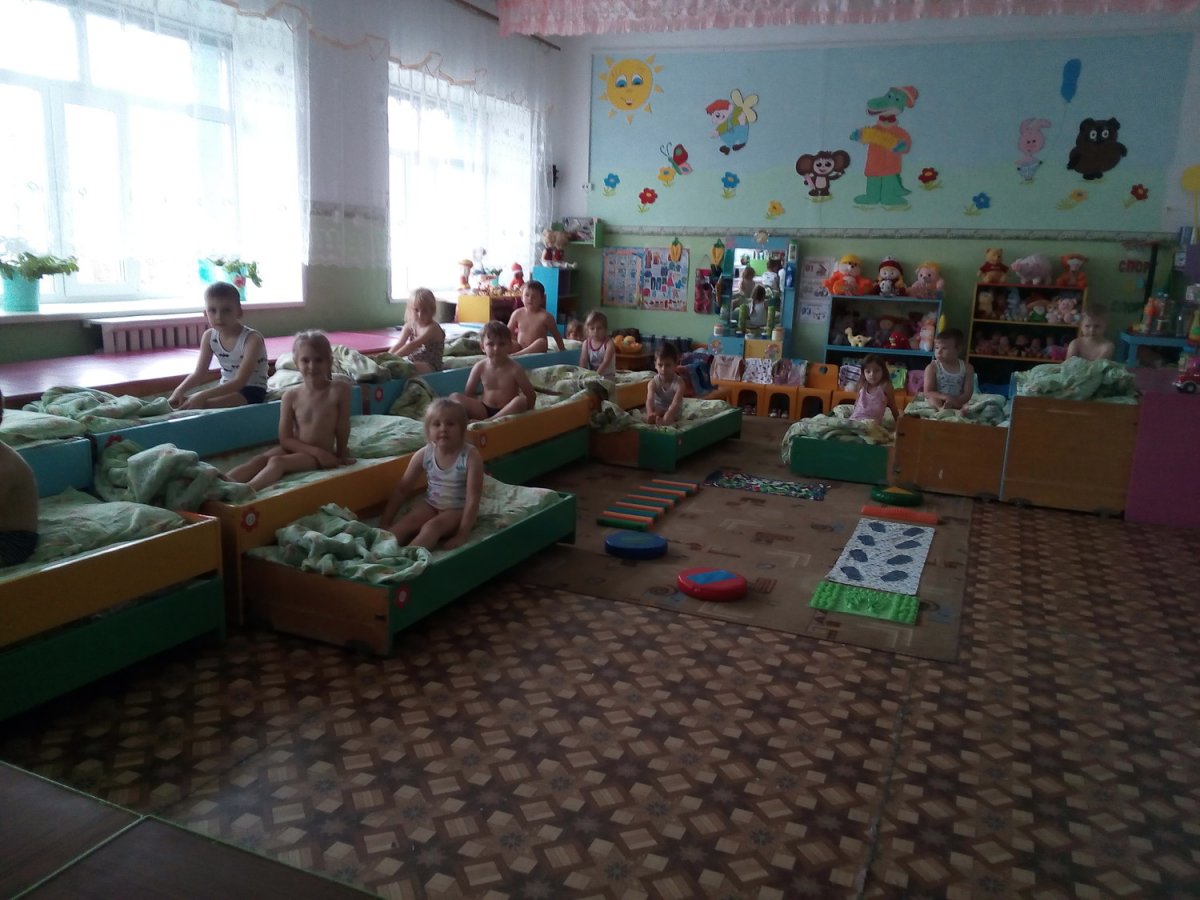 Самомассаж после сна в детском саду