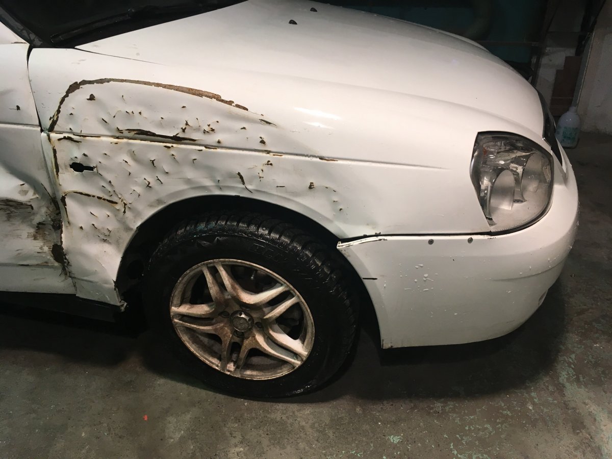 Лада Гранта подкрылки ржавчина