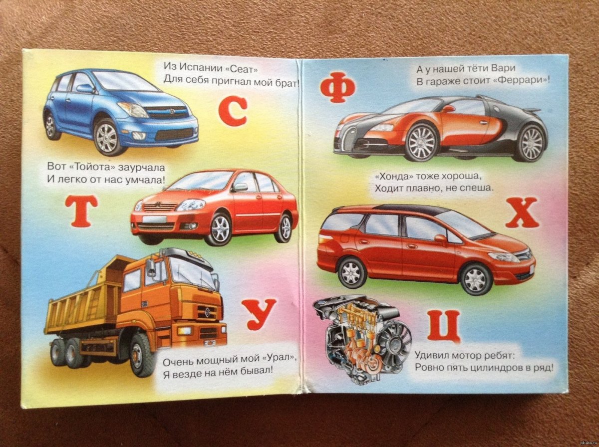 Азбука марок автомобилей
