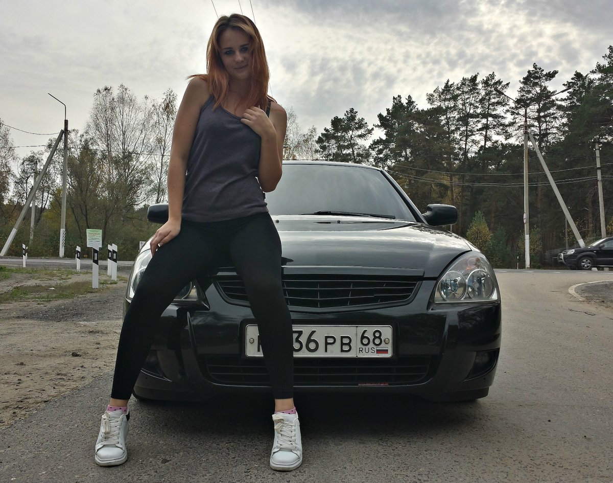Сплиттер губа Приора