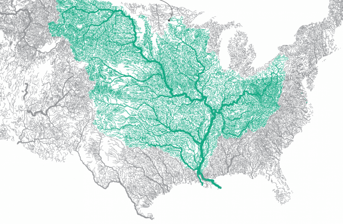 Миссисипи на карте. Речной бассейн Миссисипи. Бассейн реки Миссисипи на карте. Бассейн реки Миссисипи на карте Северной Америки. Водосборный бассейн Миссисипи.