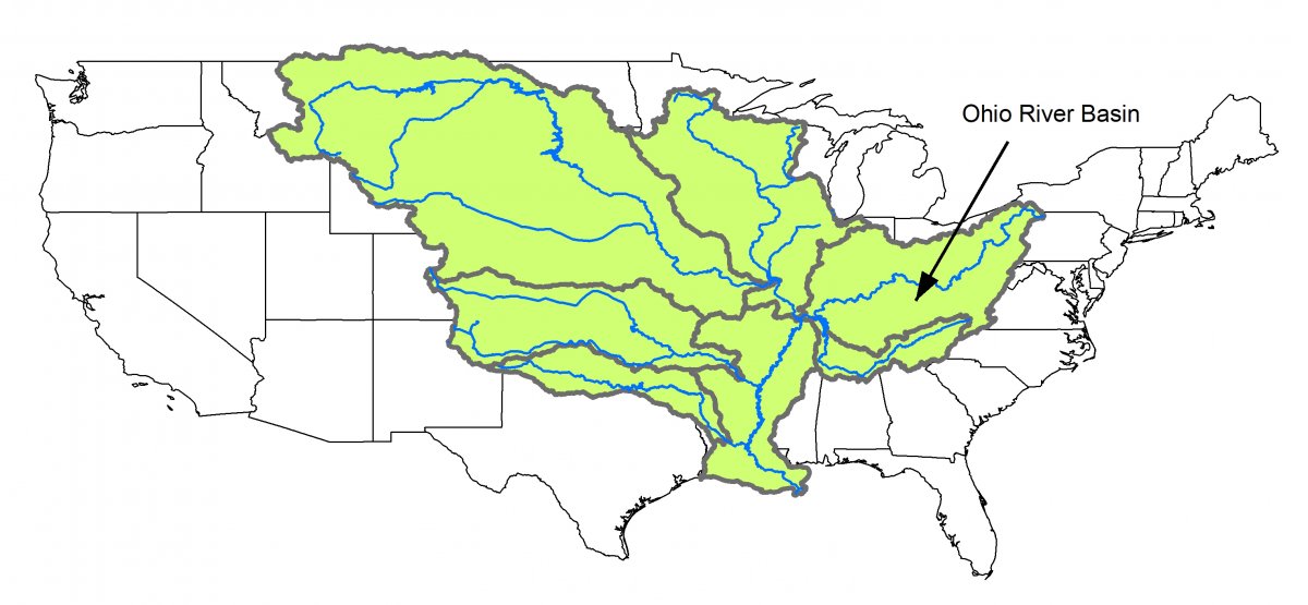 Притоки реки Миссисипи