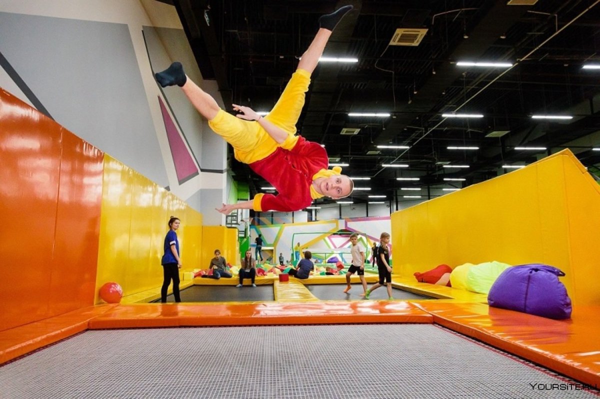 Flip Fly батутный