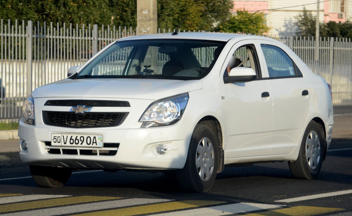 Cobalt Chevrolet в Узбекистане