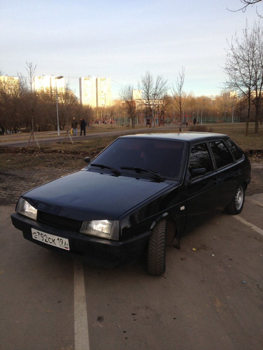 Лада 2109 черная