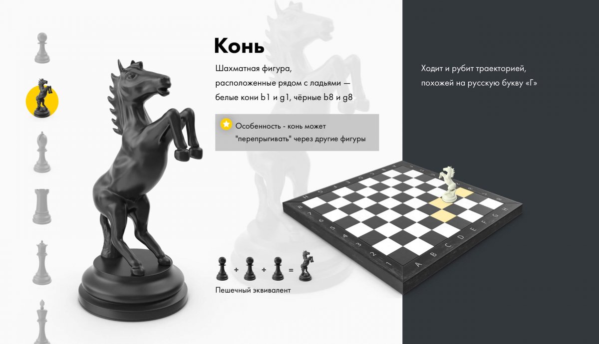 Шахматы ходы фигур конь