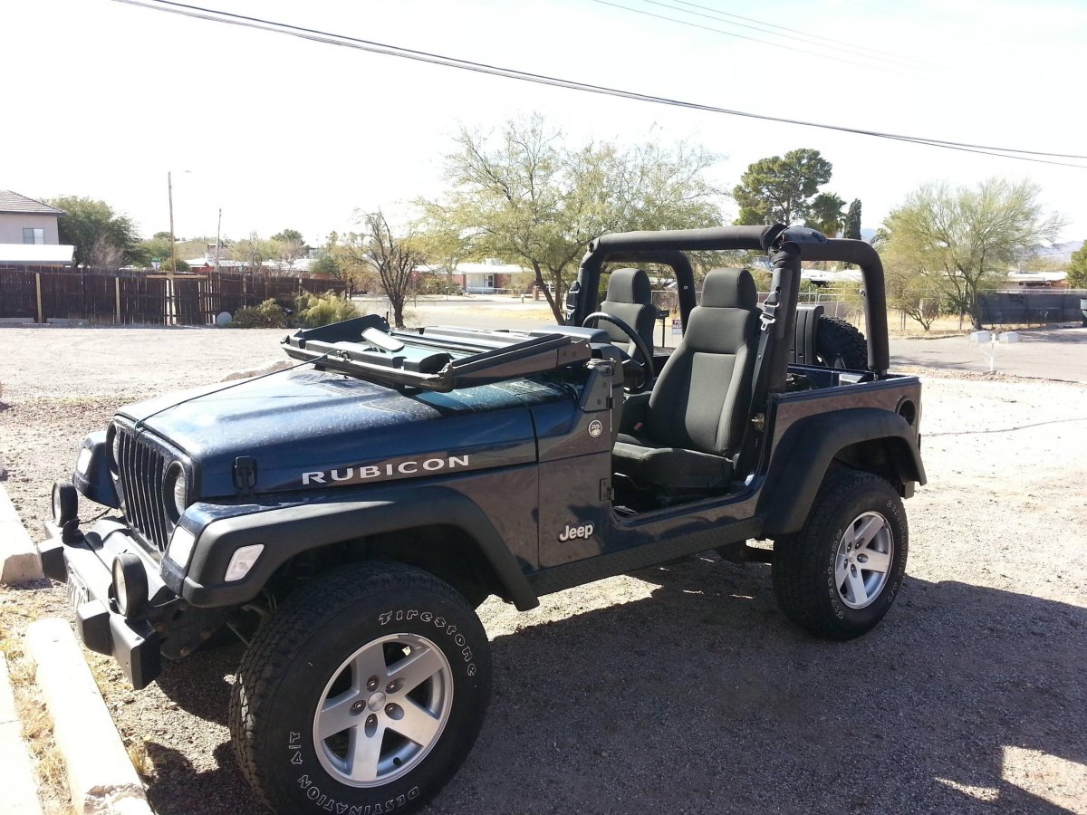 Jeep Wrangler JK без крыши
