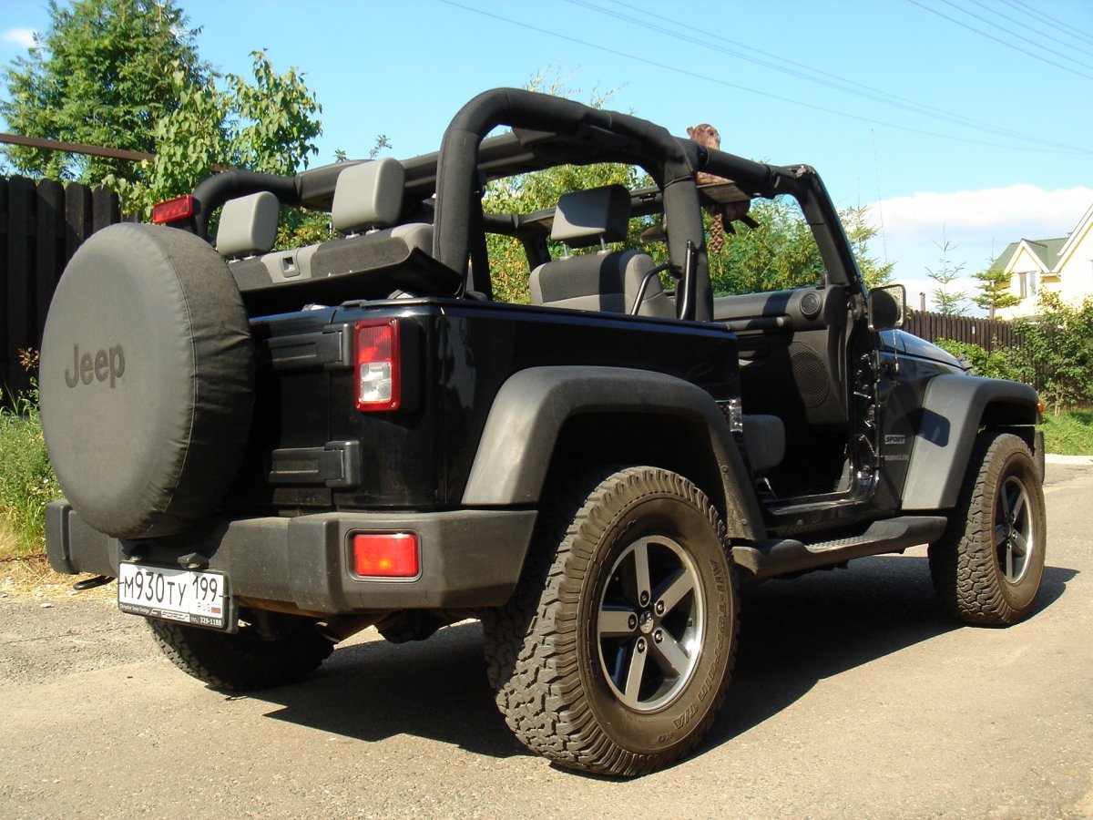 Jeep Wrangler 2020 без дверей