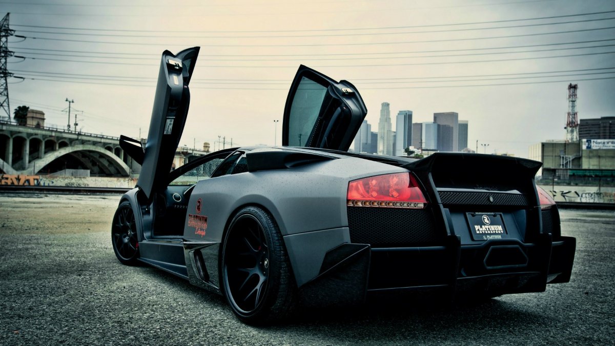 Lamborghini Murcielago stance
