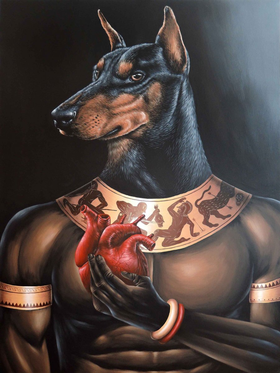 Доберман бойцовская