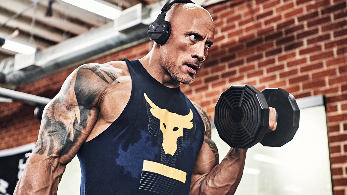 Dwayne Johnson Рестлер