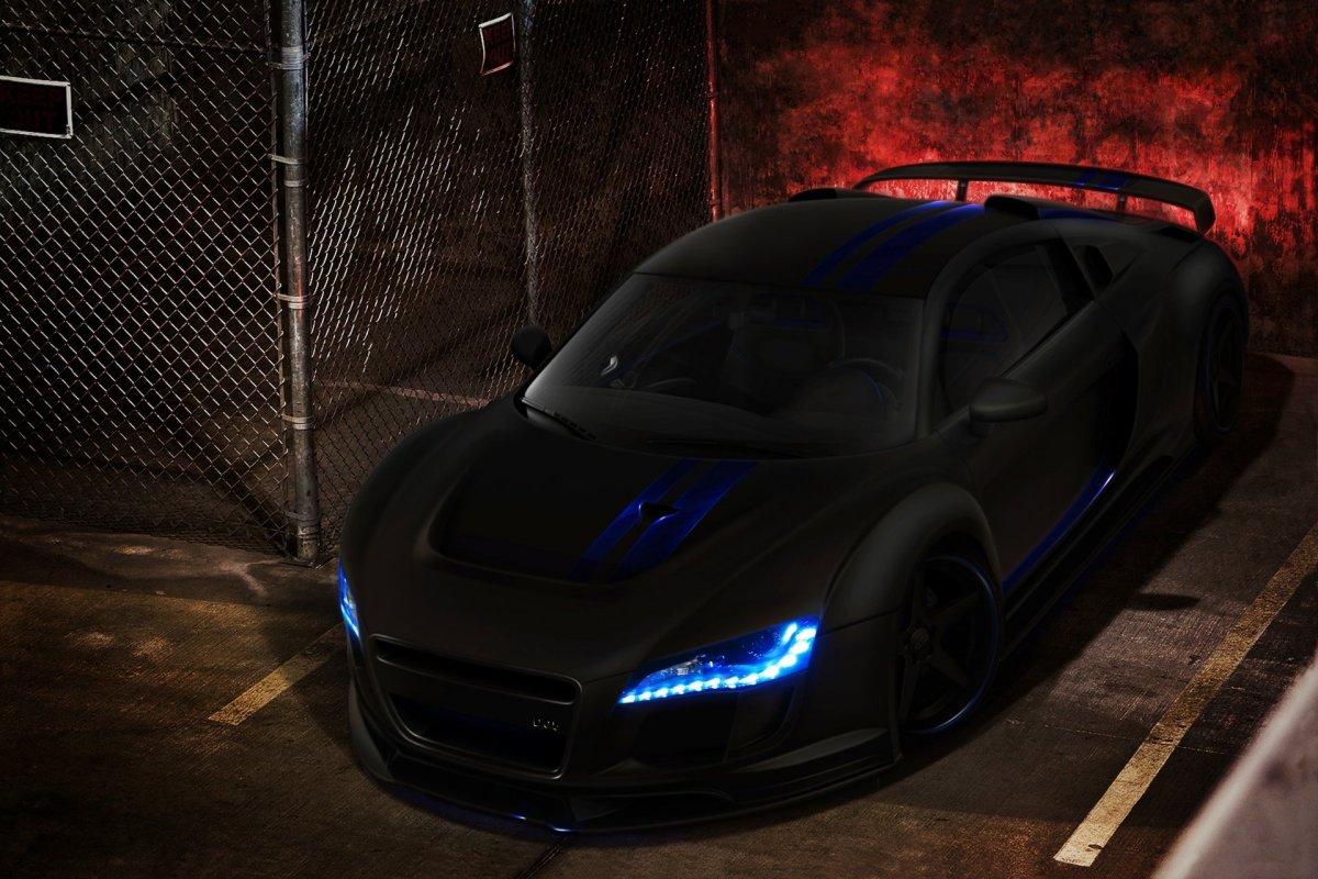 Audi r8 Black