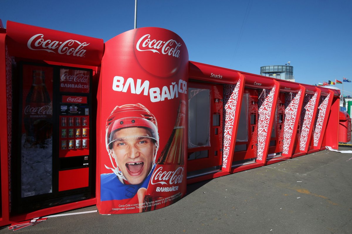 Рекламные баннеры Кока кола