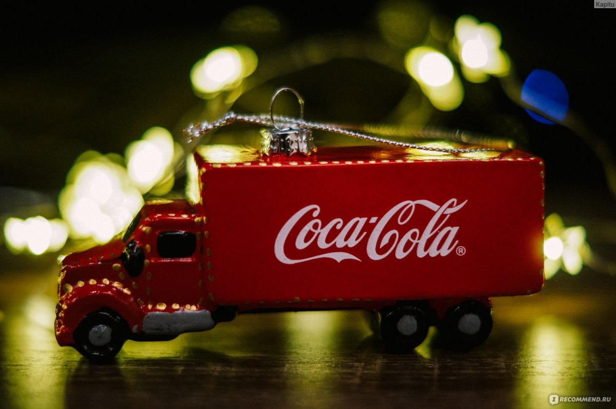 Елочная игрушка Coca-Cola