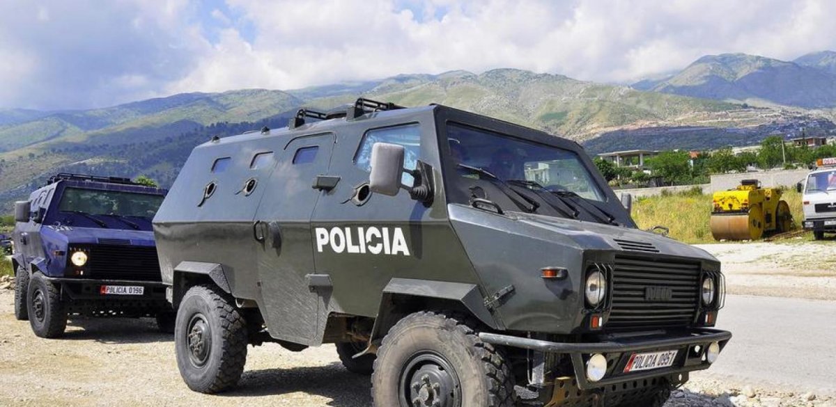 Албанская Полицейская машина