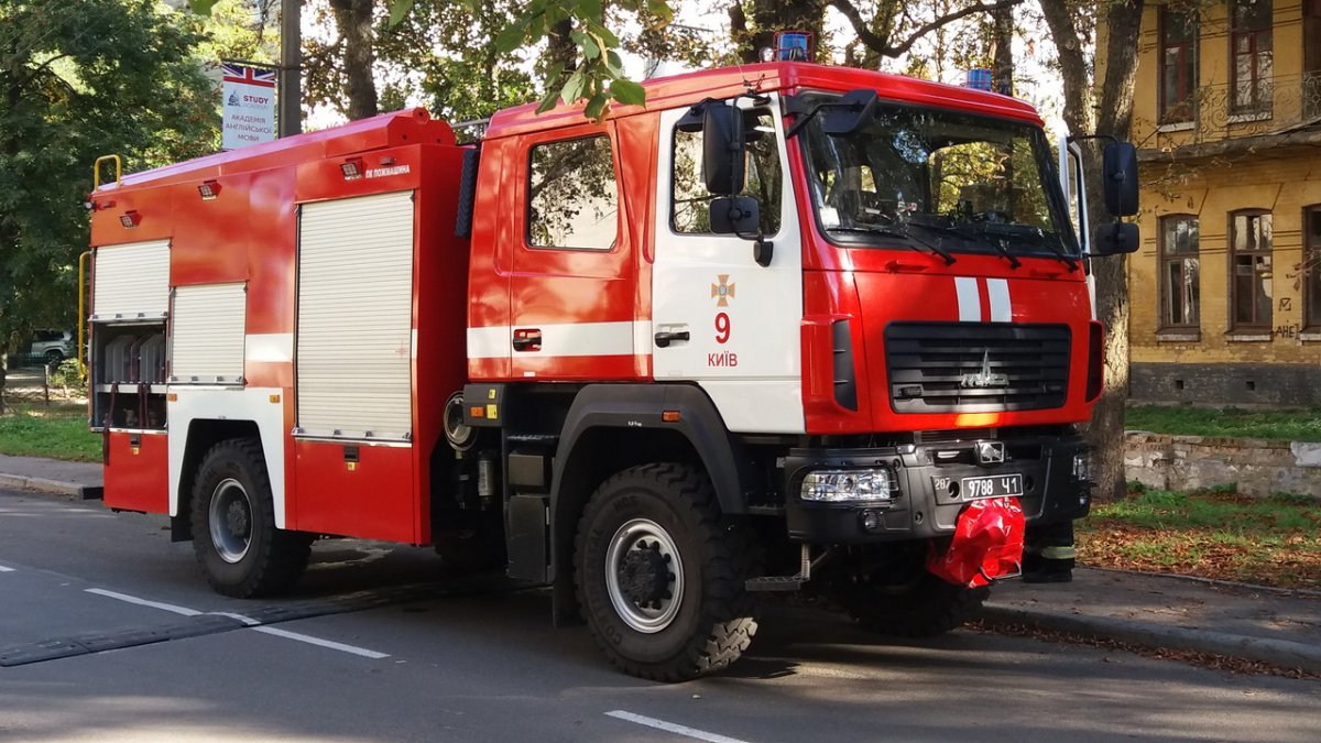 Пожарный МАЗ 7412