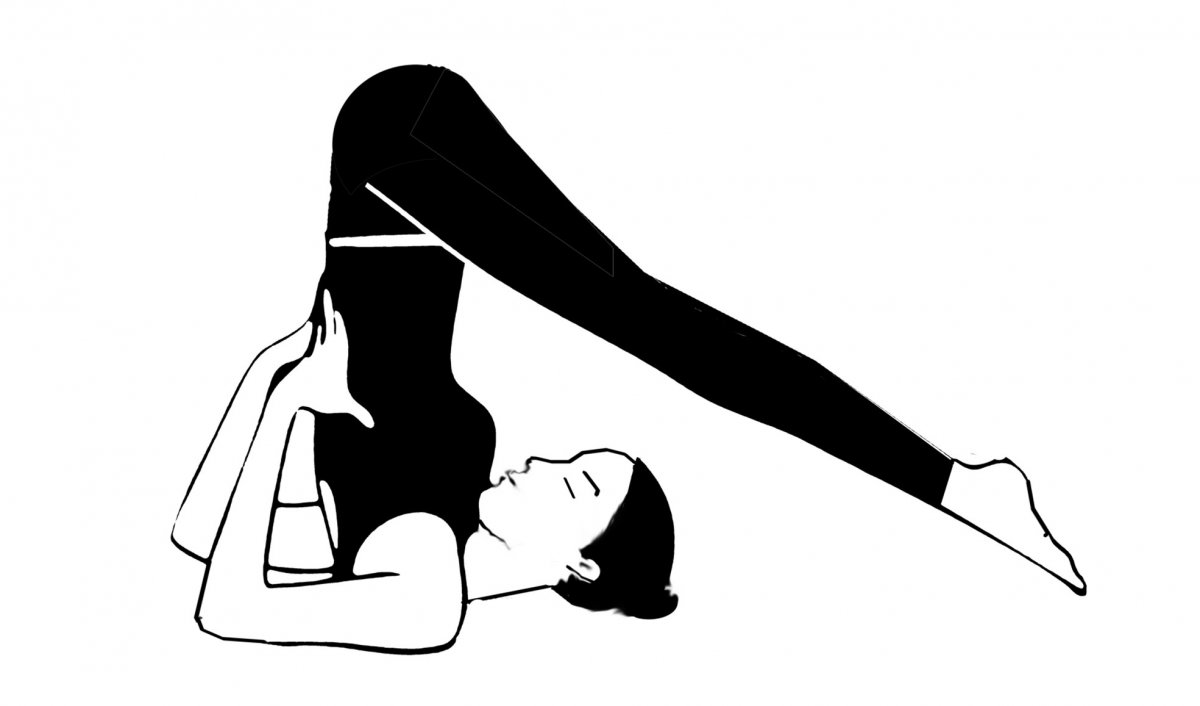 Поза плуга Графика