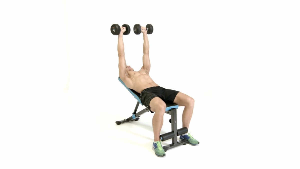 Flat Bench Dumbbell Fly