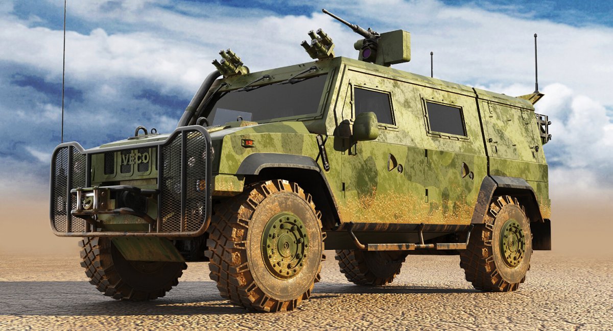 Легкая бронированная машина Iveco LMV 2