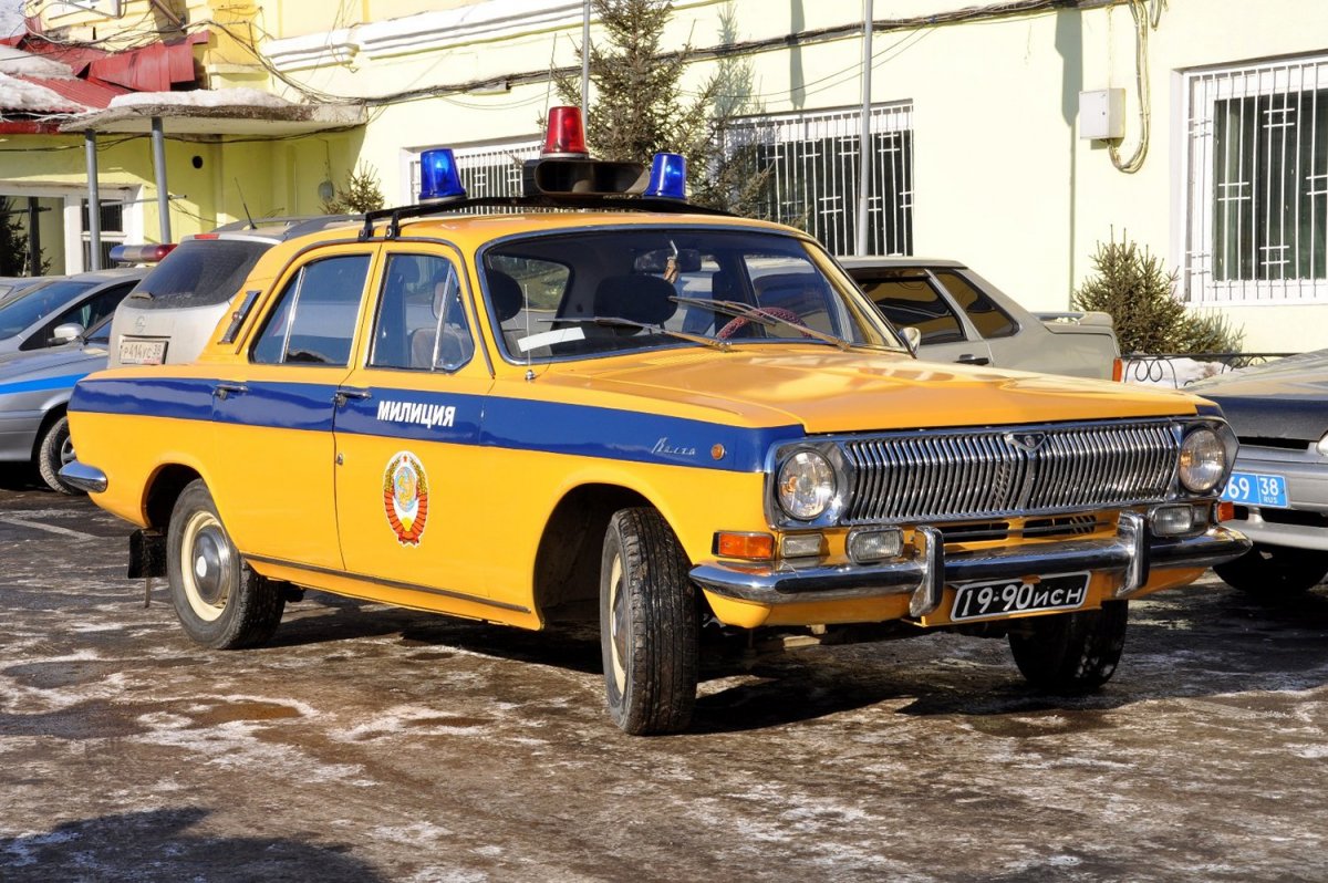 ГАЗ 24 Волга полиция
