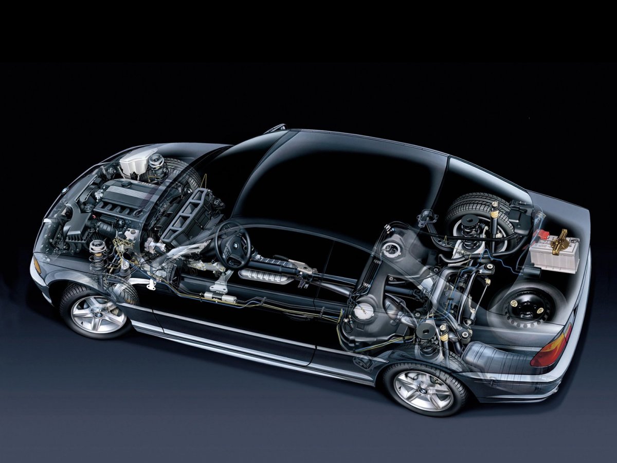 Строение автомобиля